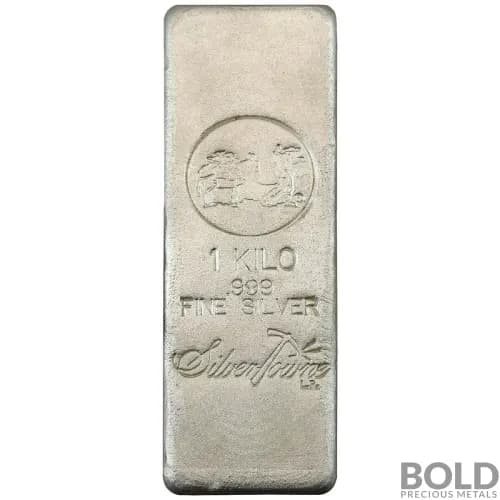 Silver - 1 Kilo SilverTowne Poured Bar