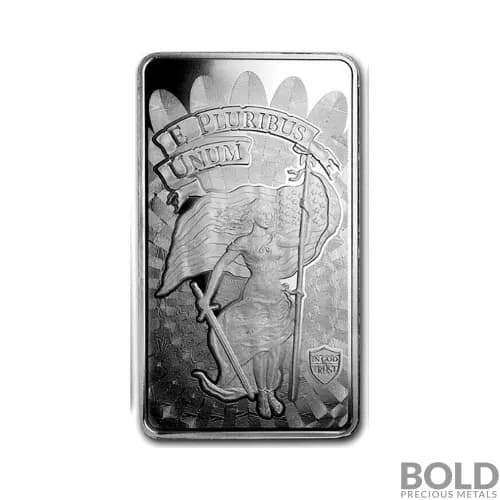 Silver 10 oz Unity & Liberty Bar