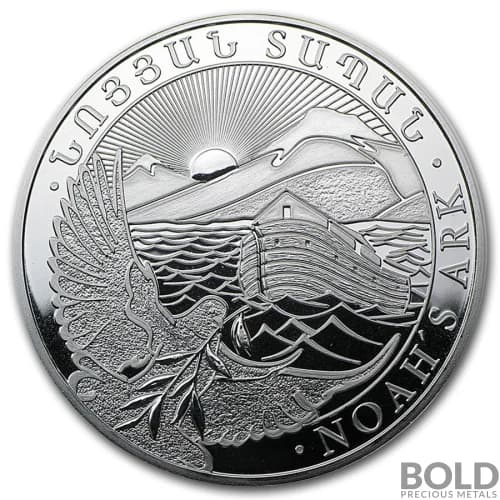 2015 Silver Armenia Noah's Ark - 1 oz