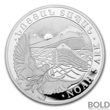 2021 Silver Armenia Noah's Ark - 1 oz