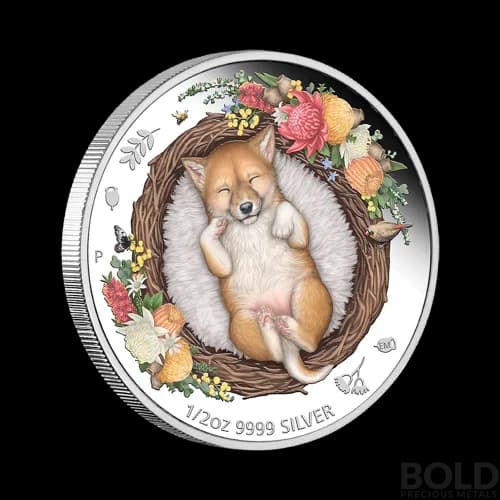 2021 Perth Dreaming Down Under: Dingo 1/2 oz Silver Proof