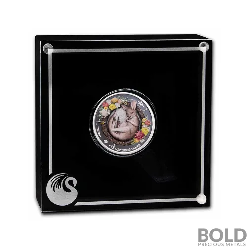 2021 Perth Dreaming Down Under: Kangaroo 1/2 oz Silver Proof