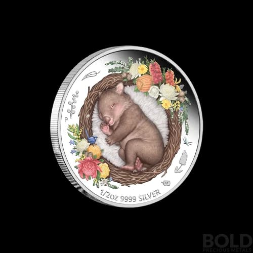 2021 Perth Dreaming Down Under: Wombat 1/2 oz Silver Proof