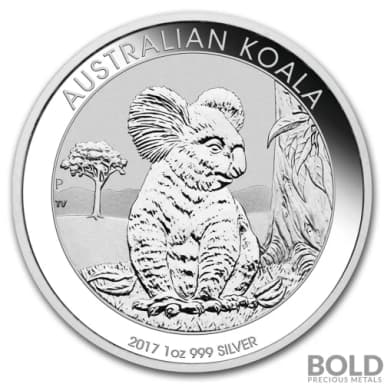 2017 Silver 1 oz Australia Perth Koala