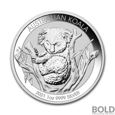 2021 Silver 1 oz Australia Perth Koala