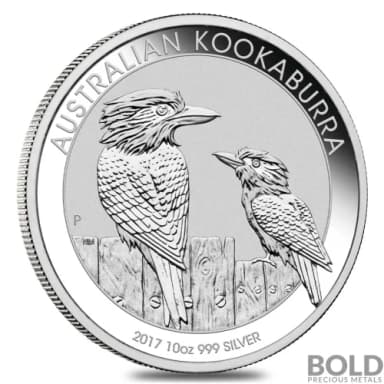 2017 Silver 10 oz Australia Perth Kookaburra
