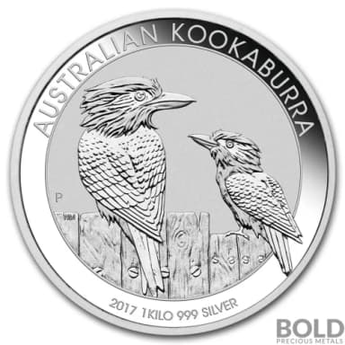 2017 Silver 1 Kilo Australia Perth Kookaburra