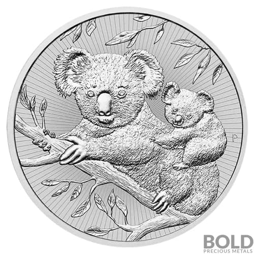 2018 Silver 2 oz Australia Perth Next Generation Koala Piedfort