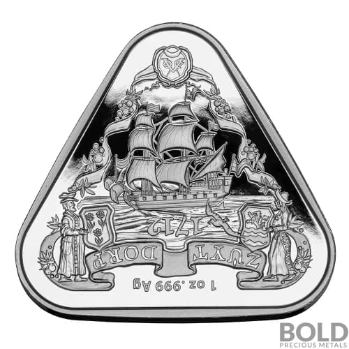 2020 Australia Shipwrecks Zuytdorp Triangular Silver 1 oz