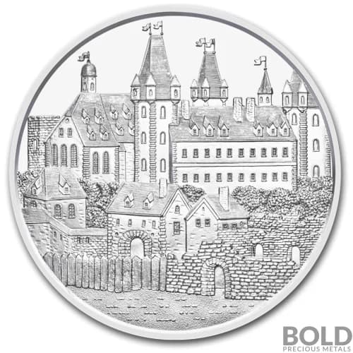 2019 Silver Austria 825th Anniversary Wiener Neustadt BU - 1 oz
