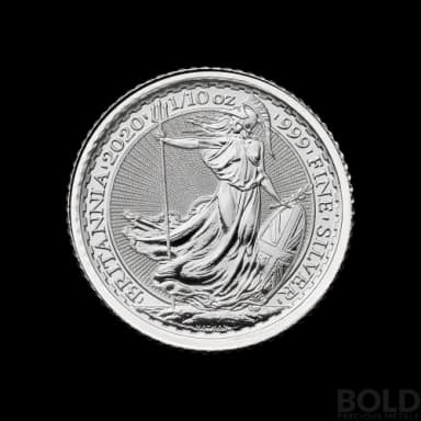2020 Silver Great Britain Britannia - 1/10 oz