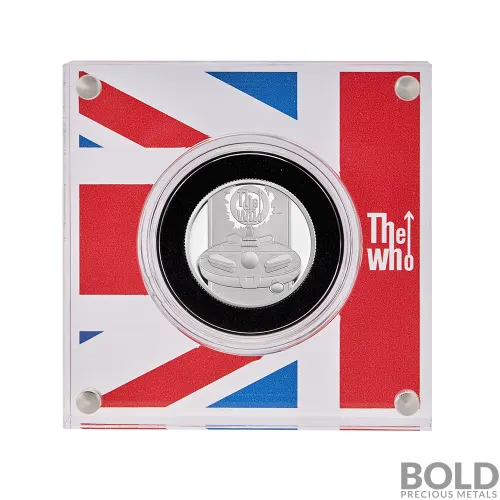 2021 Britain Music Legends The Who 1/2 oz Silver Proof