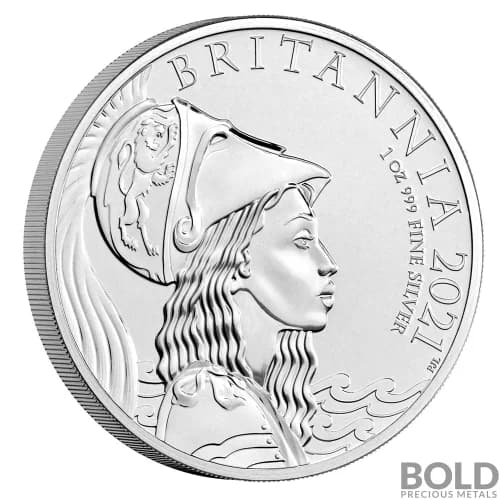 2021 Great Britain Britannia Premium Edition 1 oz Silver BU