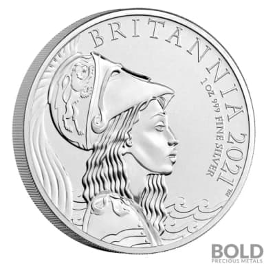2021 Great Britain Britannia Premium Edition 1 oz Silver BU