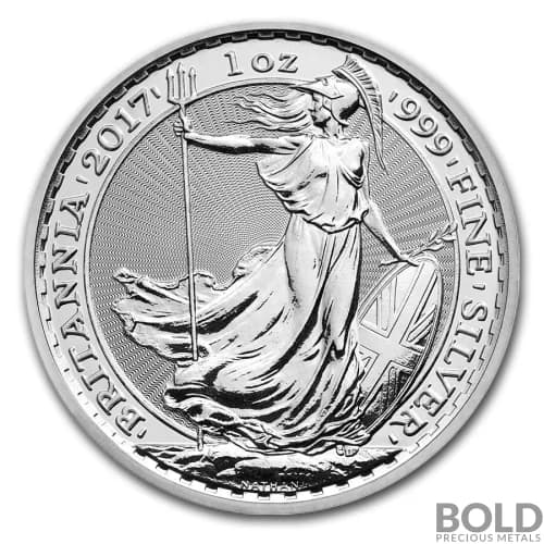 2017 Silver Great Britain Britannia - 1 oz