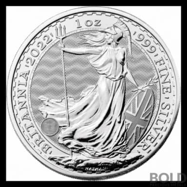 2022 Great Britain Britannia 1 oz Silver BU