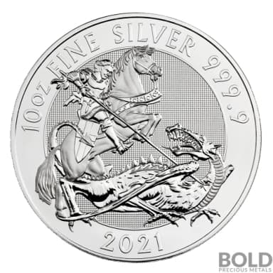 2021 Great Britain Valiant 10 oz Silver BU
