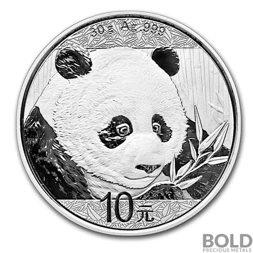2018 Silver 30 g China Panda