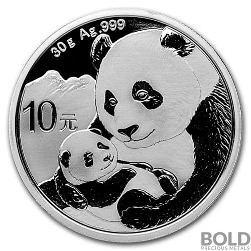 2019 Silver 30 g China Panda