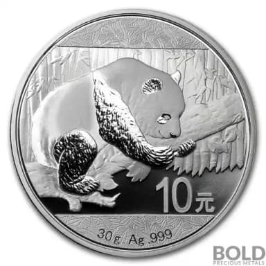 Silver Chinese Panda *Random Date* - 30 g