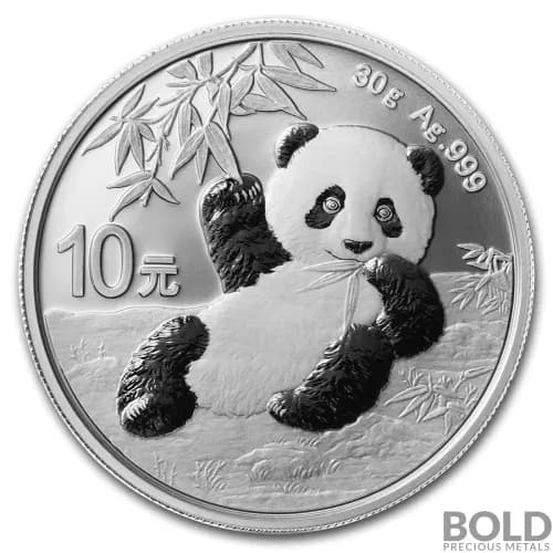 2020 Silver Chinese Panda - 30 g