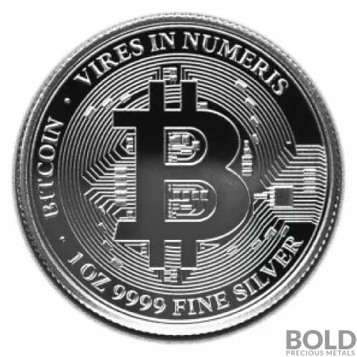 2022 Silver Niue Crypto Series: "Bitcoin" 1 oz BU