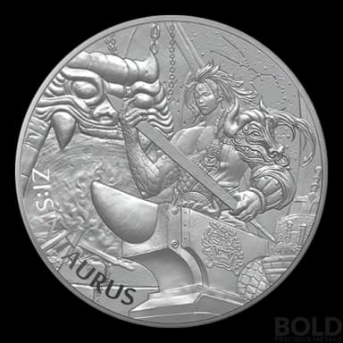 2021 South Korean Silver ZI:SIN Taurus BU - 1 oz