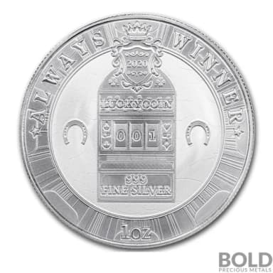 2020 Niue Lucky Coin Silver BU - 1 oz