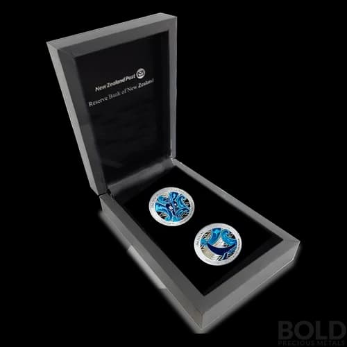 2021 New Zealand Tangaroa: Guardian of the Sea Silver Proof Set