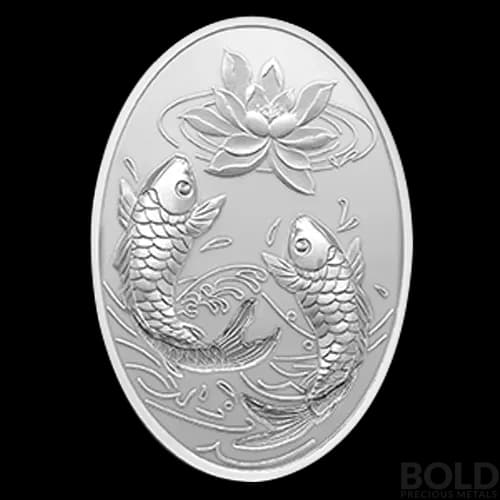 2022 Niue Auspicious Koi 1 oz Silver Proof HR