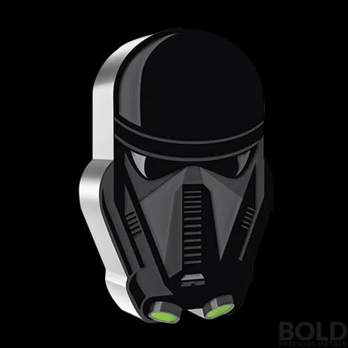 2022 Niue Star Wars Faces of the Empire: Death Trooper 1 oz Silver Proof