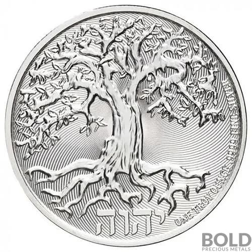 2021 Niue Tree of Life 1 oz Silver BU