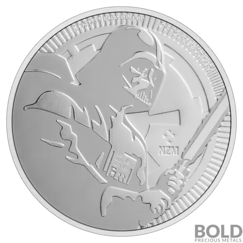 2020 Niue Star Wars Darth Vader 1 oz Silver BU