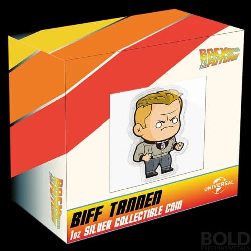 2021 Niue Back To The Future Biff Tannen 1 oz Silver Proof
