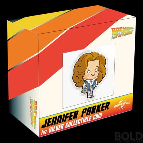 2021 Niue Back To The Future Jennifer Parker 1 oz Silver Proof