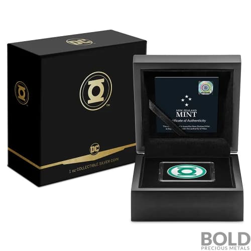 2021 Niue Green Lantern Emblem 1 oz Silver Proof