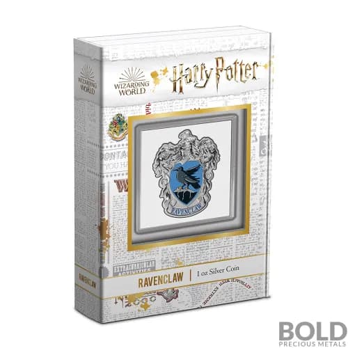 2021 Niue Harry Potter Ravenclaw Crest 1 oz Silver Proof