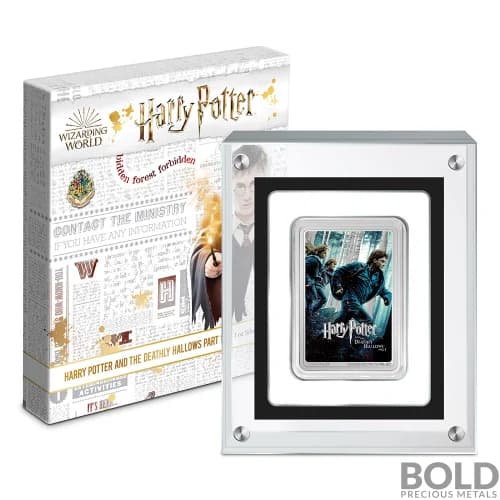 2021 Niue Harry Potter Poster Deathly Hallows 1 1 oz Silver Proof