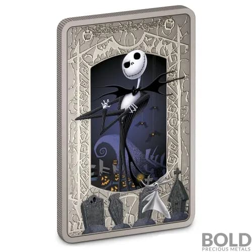 2021 Niue Nightmare Before Christmas Jack 1 oz Silver Proof