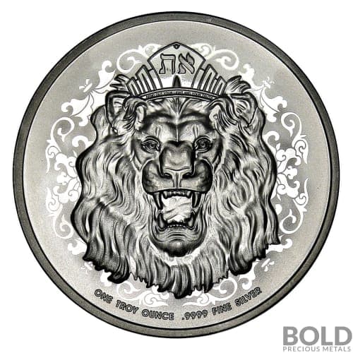 2021 Niue Roaring Lion 1 oz Silver BU