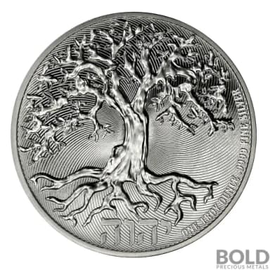 2021 Niue Tree of Life 1 oz Silver BU