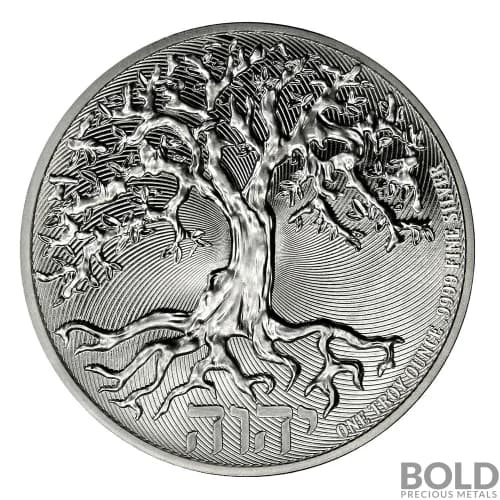 2021 Niue Tree of Life 1 oz Silver BU