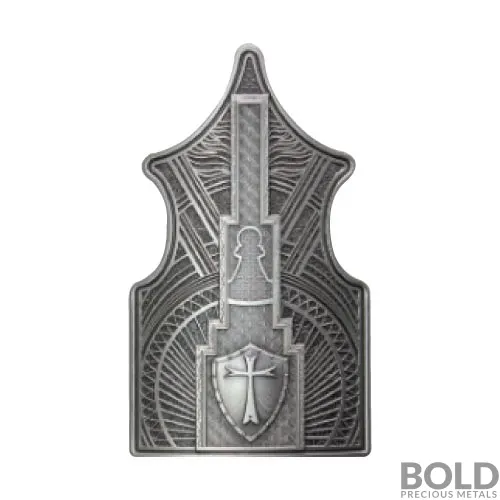 Chess Crown Series Silver 1 oz Pawn Stacker