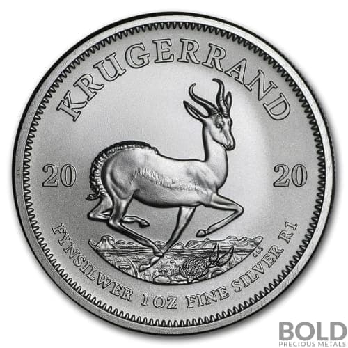 2020 Silver South Africa Krugerrand - 1 oz