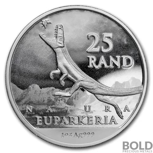 2019 Silver South Africa Natura Euparkeria BU - 1 oz
