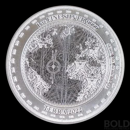 2022 Silver Tokelau Terra 1 oz BU
