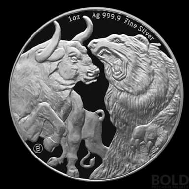 2022 Silver Tokelau Bull & Bear - 1 oz