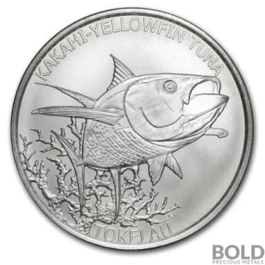 2014 Silver Tokelau Tuna - 1 oz