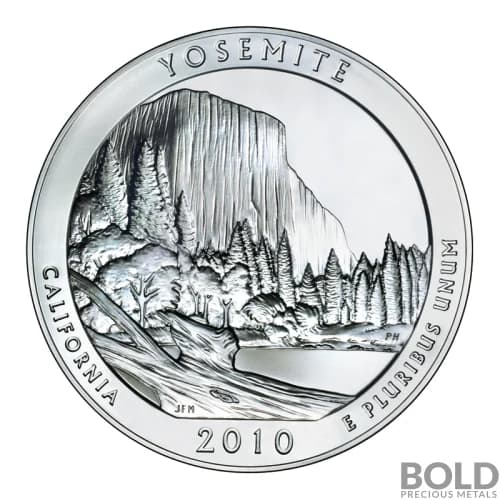 2010 Silver 5 oz ATB Yosemite, California
