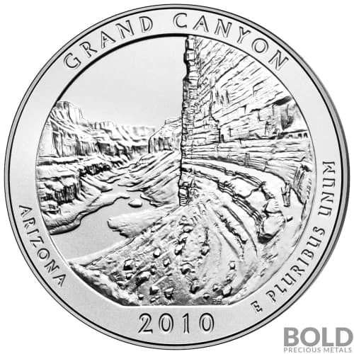 2010 Silver 5 oz ATB Grand Canyon, Arizona